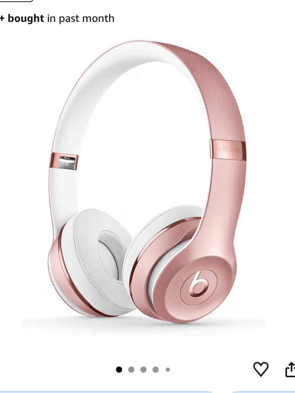 Beats Solo3 Wireless Headphones - Rose Gold